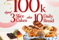 Promo The Harvest 10 Daily Bread Atau 3 Slice Cakes 100Ribuan
