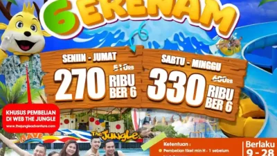 Promo Tiket Masuk The Jungle Bogor Hemat 6ERENAM