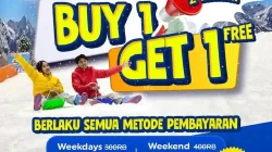 Promo Trans Snow World Bekasi Payday Sale Beli 1 Gratis 1
