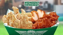 Promo WINGSTOP WEDNESDAY is WINGSDAY 3 April 2024