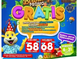 The Jungle Birthday Promo Gratis Tiket Masuk Maret 2025