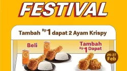 Promo McDonalds Chiken Festival Tambah Rp1 Dapat 2 Ayam Krispy