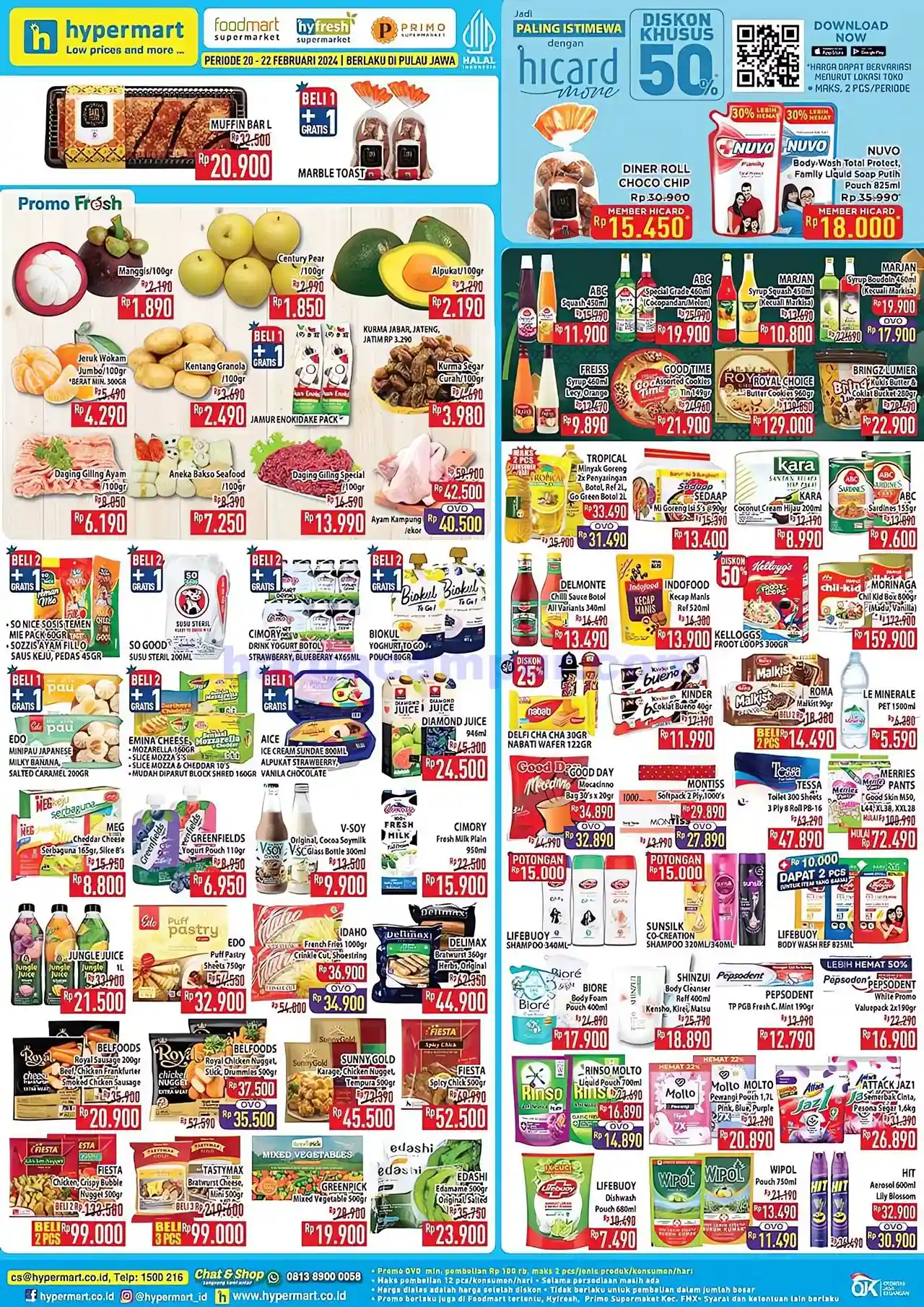 Katalog Promo Hypermart Weekday Periode 20 - 22 Februari 2024