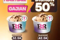 Promo Baskin Robbins Flash Sale Gajian Diskon 50%