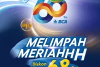 Promo HUT BCA 68 Harga Diskon 68% Kuliner Hingga Elektronik