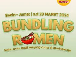Promo Hokben Bundling Ramen 57Ribuan Periode April 2024
