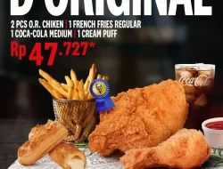 Harga Menu KFC Lengkap & Promo Terbaru Maret 2024
