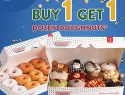Promo Krispy Kreme Beli 1 Gratis 1 Pakai BCA Hingga 11 April 2024