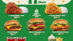 Promo Burger King Traktiran Hari Raya Harga Mulai 17Ribuan