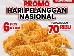 Harga Menu CFC Lengkap & Promo Terbaru November 2024