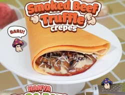 Promo Dcrepes Menu Baru Smoked Beef Truffle Hanya 24 Ribu