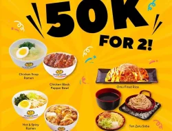 Promo Genki Sushi 2 Menu Harga Hanya 50Ribu