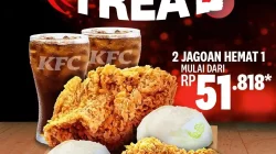Promo KFC Wednesday Treat 2 Jagoan Hemat Hanya 51ribuan