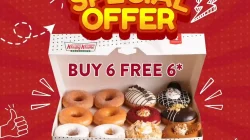 Promo Krispy Kreme 6.6 Beli 6 Gratis 6 Hanya 90Ribu