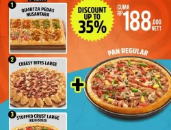 Promo Pizza Hut Diskon Hingga 35% Spesial Libur Panjang