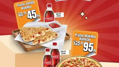 Promo Pizza Hut Paket Makmur Harga Spesial 45Ribuan