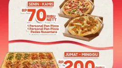 Promo Pizza Hut RISTORANTE Paket Mix & Match Mulai 70Ribuan