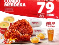 Promo Richeese Factory Combo Merdeka Harga Hanya 79Ribu