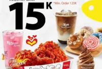 Promo Richeese Factory Voucher Diskon 15Ribu ShopeeFood