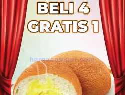Promo Roti O Spesial PAYDAY Periode 17 – 30 April 2024