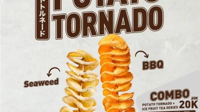 Promo FamilyMart Menu Baru Potato Tornado Hanya 10Ribu