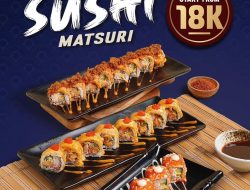 Promo Gokana Harga Spesial Sushi Matsuri Mulai 18 Ribu