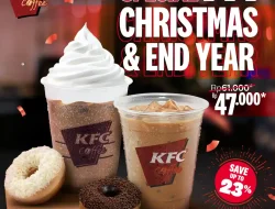 Promo KFC Coffee Spesial Natal dan Tahun Baru Hanya 47Ribu