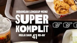 Promo KFC Menu Super Komplit Mulai 41 Ribuan