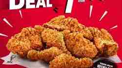 Promo KFC Paket TBT 7 Ayam Goreng Harga Hanya 90Ribu