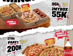 Promo Pizza Hut 2 My Box Harga Hanya 55Ribu