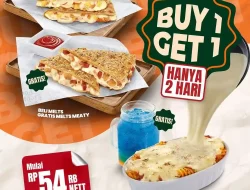 Promo Pizza Hut Beli 1 Gratis 1 Harga Mulai 54Ribu