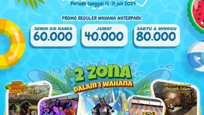 Promo Transera Waterpark Julyday Harga Tiket Mulai 40Ribuan