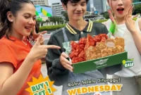 Promo WINGSTOP WEDNESDAY is WINGSDAY BELI 5 GRATIS 5 Boneless Wings