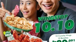 Promo Wingstop 10.10 Beli 10 Crunchy Wings + 10 Boneless 89Ribu