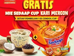 Promo Yoshinoya Gratis Mie Sedaap Cup Kari Mercon