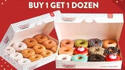Promo Krispy Kreme 2 Lusin Donat 108Ribu 21-23 Mei 2024