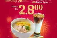 Promo Ta Wan Brown Sugar Coffee Atau Bubur Ayam Rp 2.800