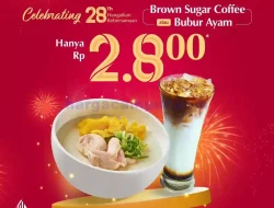 Promo Ta Wan Brown Sugar Coffee Atau Bubur Ayam Rp 2.800