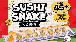 Promo Ichiban Sushi Menu Baru Sushi Snake Hanya 45Ribu