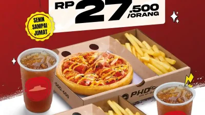 Promo PHD MY BOX DUO Harga Menu Hanya 27Ribu