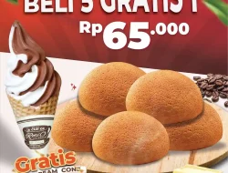 Promo Roti O Harga Spesial Beli 5 Gratis 1 Hanya 65Ribu