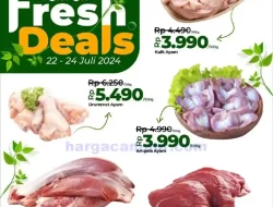 Lulu Hypermarket Katalog Promo Fresh Deals 22-24 Juli 2024