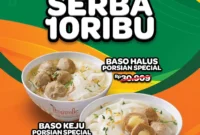 Promo BMK Baso Mie Kopi Spesial Gajian Harga Serba 10 Ribu