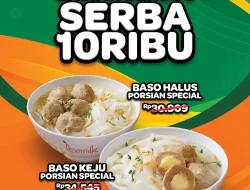 Promo BMK Baso Mie Kopi Spesial Gajian Harga Serba 10 Ribu