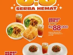 Promo Bakmi GM 8.8 Serba Hemat Harga Hanya 88Ribu