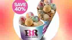 Promo Baskin Robbins Hari Pelanggan Nasional Diskon 40%