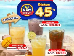 Promo Dcost Semarak Merdeka Diskon 45Ribu Minuman Baru