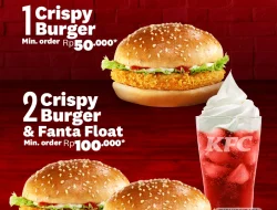 Promo KFC Drive Thru Dapat Gratis Crispy Burger