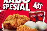 Promo KFC Rabu Spesial Hemat Hingga 40%