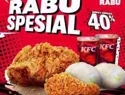 Promo KFC Rabu Spesial Hemat Hingga 40%